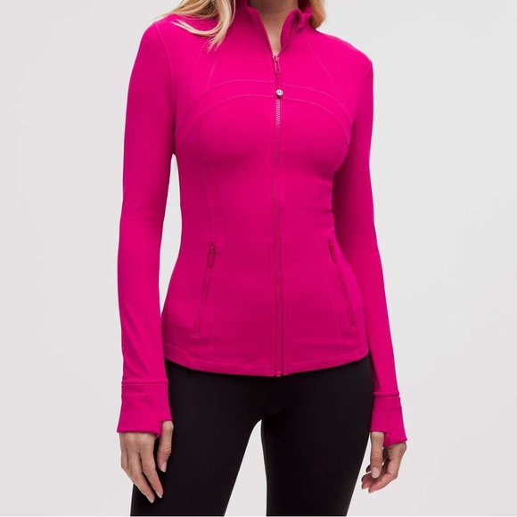 Lululemon athletica define jacket nulu size 4 color passionate - Picture 1 of 14